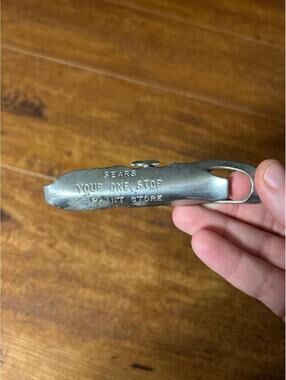 Vintage Sears Paint Store Multi-Tool Bottle Opener